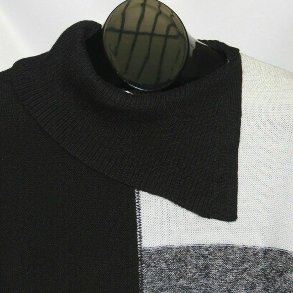 Style&CO 2X Sea Captain Colorblock Sweater AI10 - Picture 3 of 6